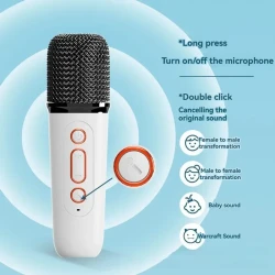 Microphone Karaoke Machine Bluetooth-compatible Speaker