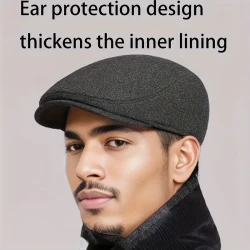 Men's Acrylic Flat Cap