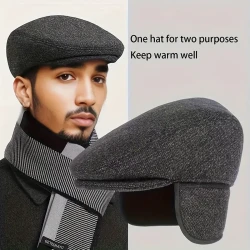 Men's Acrylic Flat Cap