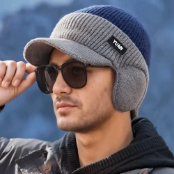 Adventure Ready Dual-Tone Knit Baseball Cap