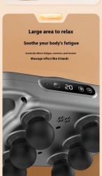 High Frequency Multi-gear Vibration Relaxation Muscle Massager