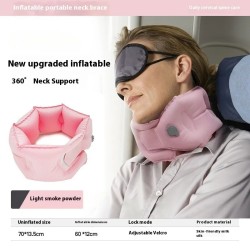 Portable Inflatable Neck Support - Front Tilt Anti-Lower Head