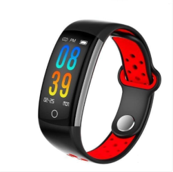 0.96 LCD Q6 Smart Band Heart Rate Monitor Fitness Bracelet