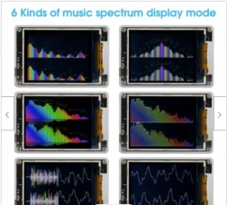 Sound Control Spectrum Rhythm Light Scrolling Screen