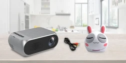 HD 1080P mini home pico projector