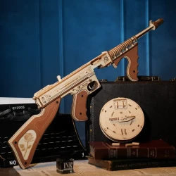 Rokr Thompson Submachine Gun Wooden Puzzle