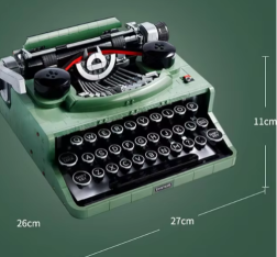 Ideas Typewriter 21327 Building Blocks