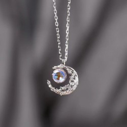 Dream Fall Star Moon Necklace Chain