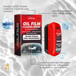 Homonth Oil Film Cleaning Brush for Vehicle Windows and Mirrors