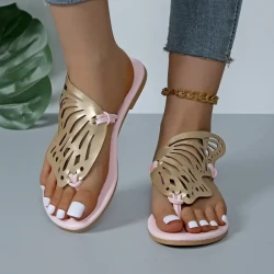 Fashion Hollow Butterfly Flip-Flops Summer Sandals For Women