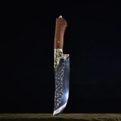 Forge longquan kitchen knife by hand