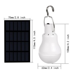 Portable Solar Energy Lamp Charged by LED Lamp