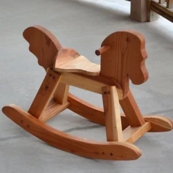 Educational Toy – Wooden Rocking Horse for Kids