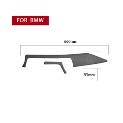 Suitable For BMW 3 Series F30 Alcantara Suede Central Control Instrument Trim