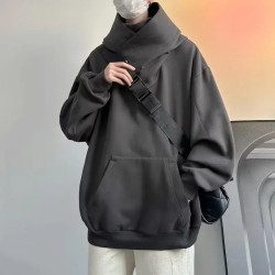 Men’s Oversized Ninja Turtleneck Hoodie