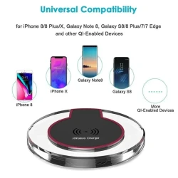 Wireless Charging Dock Charger Crystal