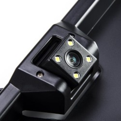 European license plate camera reversing night vision rear view