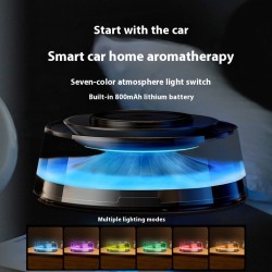 Ambience Light Vehicle-mounted Cloud Landscape Aroma Diffuser Humidifier