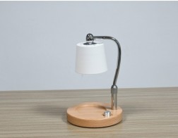 Wood Aromatherapy Home Bedroom Wax Lamp