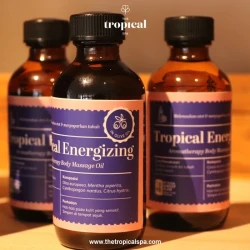 The Tropical Spa - Aromatherapy Massage Oil Tropical Energizing