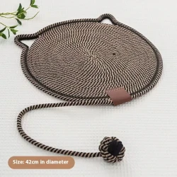 Braided Cotton Rope Cat Claw Mat