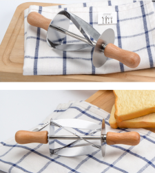 Baking Tools Croissant Tools Roller Stainless Steel Croissant Cutters Croissant Croissant