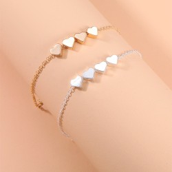 Fashion Jewelry Exquisite New Korean Fashion Heart Bracelet For Women