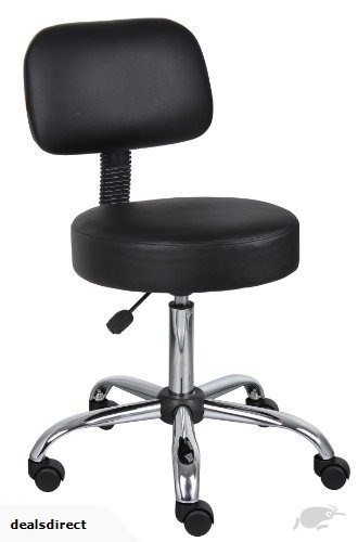 Lab Salon Tattoo Office Chair BLACK