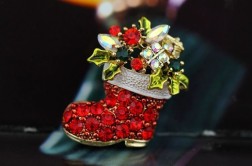 Christmas Pin Christmas Gift Corsage