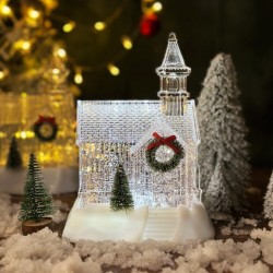 Eve Luminous Crystal House Christmas Gift