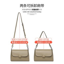 Cowhide Stylish Simple And Versatile Crossbody Women's Bag