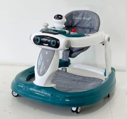 Baby Walker Anti-O-leg Baby Children's Multi-functional Anti-rollover Walker