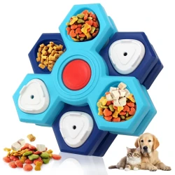 4 Layers Slow Feeder Puzzle Dog Bowls Assemble Slow Eating Bowl For Dogs