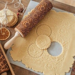 Christmas Gift Printing Rolling Pin