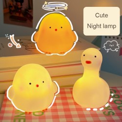 Cute Duck Bedside Lamp / Night Light Home Decoration Cute Animal Shape