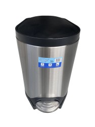 Stainless Steel Rubbish Bin 10L HIGH