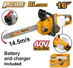 Chain Saw Cordless 40V