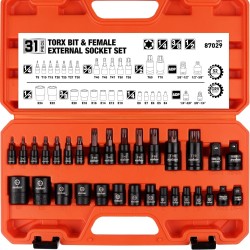 Female External 31pc Socket Set