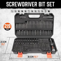 Screwdriver Bit 219pc Set