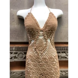 Knitted Bikini Dress Summer Wear