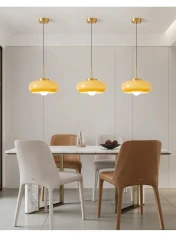 Light Luxury Cream Style Restaurant Chandelier