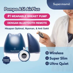 Supermama Lab Electric Breast Pump Handsfree | Portable & Wearable with Remote [Cordless] | Maximum and Painless Breast