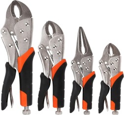 Locking Pliers 4pc Set