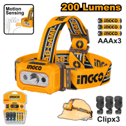 Headlamp 100-200 Lumens