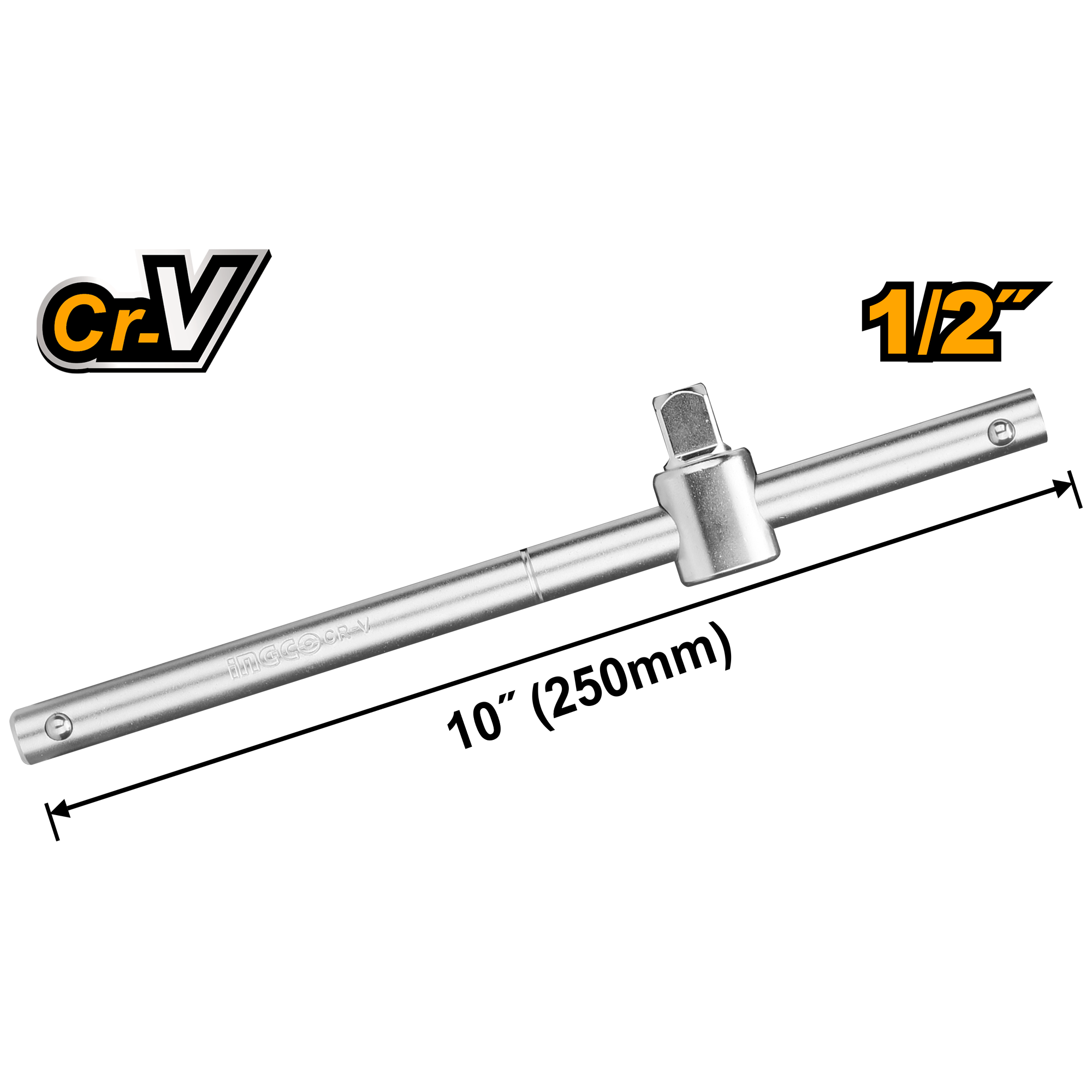 Sliding T-Bar 1/2″ 250mm/10″