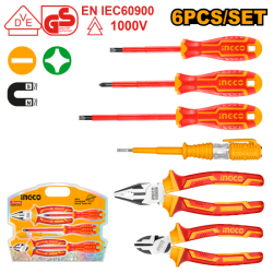 Insulated Screwdrivers & Hand tools 6Pcs set