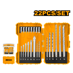 Drill bits and screwdriver bits set 22Pcs