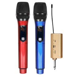 Double Universal Wireless Microphone