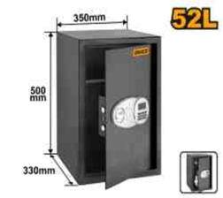 Electronic safe 52L INGCO