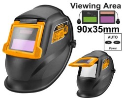 Auto-darkening welding helmet